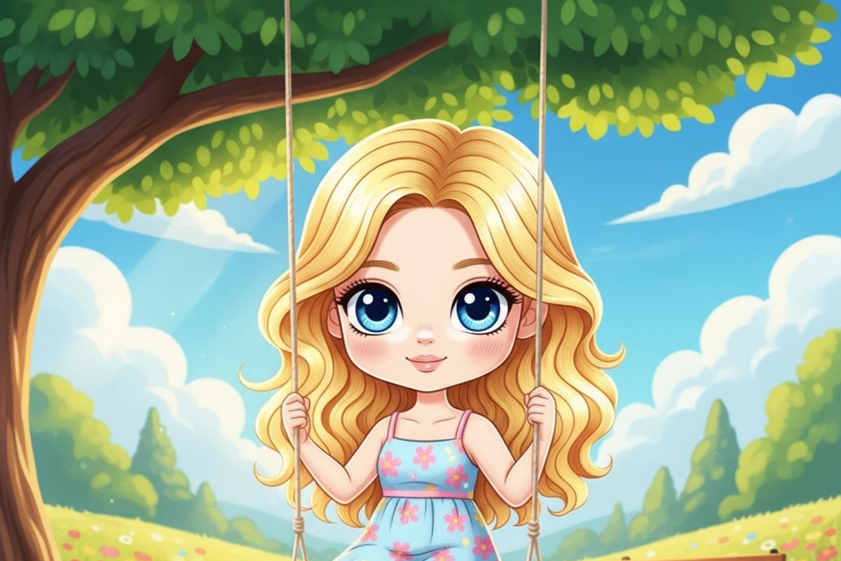 Procreate Chibi Girl Stamps, a Brush Add-On by OneBerryCreations (Photo 4 of 10)