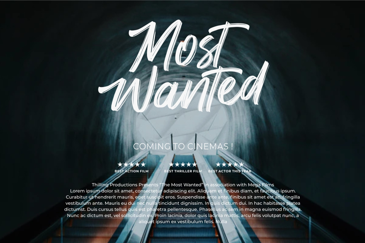 Keypass - Handbrush Font preview 8