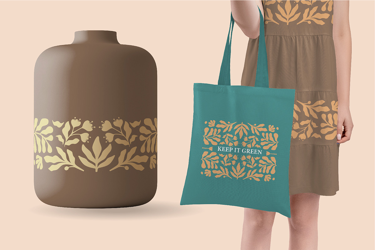 Elegant Botanical Floral Design Kit, a Decorative Illustration by Lettering_Logo (Photo 13 of 15)