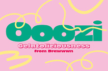 Ooozi | Big & bold font