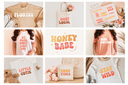 Groovy Bundle - 8 Retro Fonts, a Handwritten Font by BarcelonaShop (Thumbnail 4 of 7)