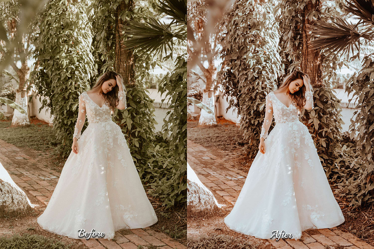 30 Bridal Glow Photoshop Actions, an Action Add-On by 3Motional (Photo 6 of 11)