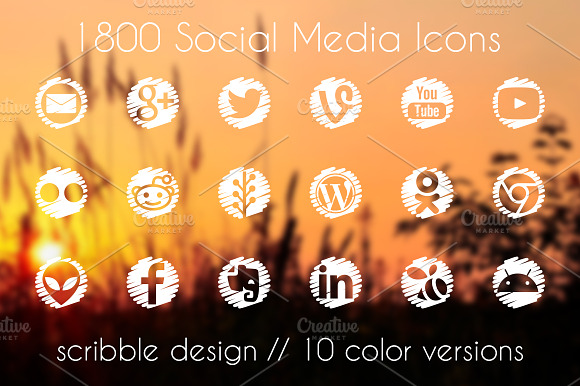Vector Social Media Icons