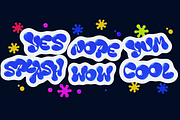 Fluid - Bubble Liquid Font, a Symbol Font by artyway (Thumbnail 5 of 5)