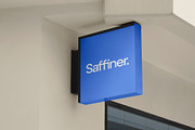 Logo Mockup Modern Sign Facade, an Advertising Mockup by Asylab (Thumbnail 4 of 5)