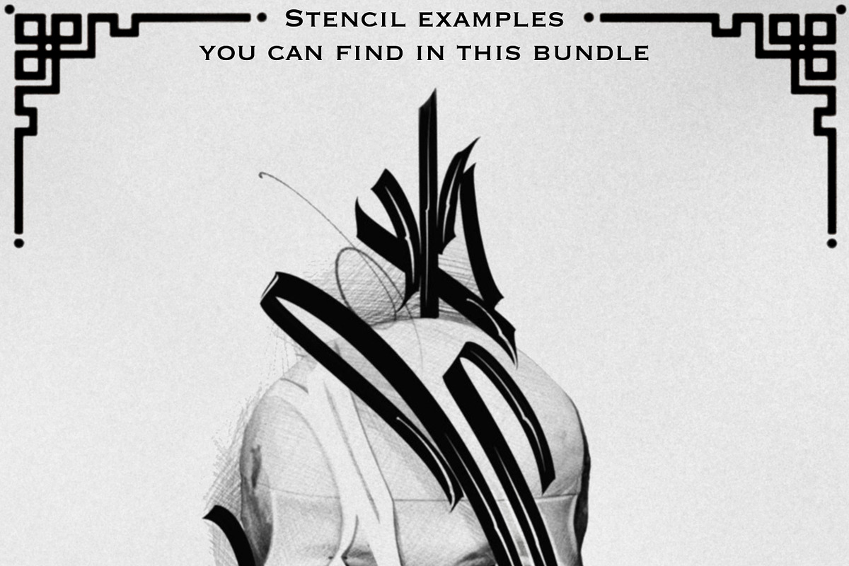 Special Lettering tattoo bundle, a Brush Add-On by ProcreateInk (Photo 5 of 10)