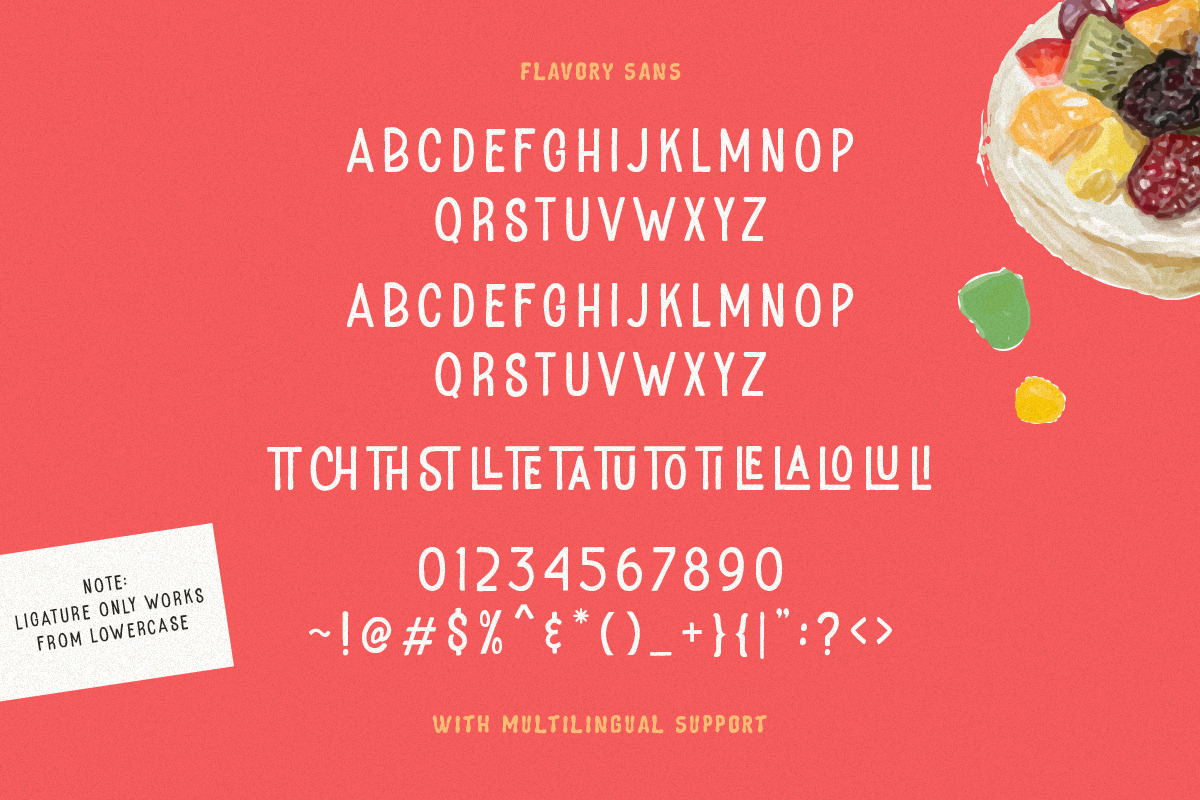 Flavory - Fun Font Duo, a Font by Letterhend Studio (Photo 9 of 9)