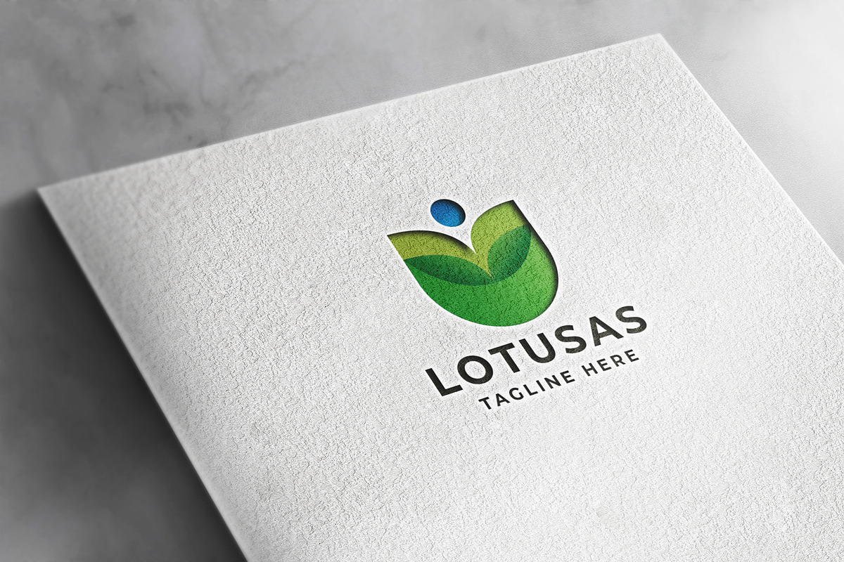 Lotus Flower Logo Template, a Branding & Logo Template by Design_Planet (Photo 2 of 3)