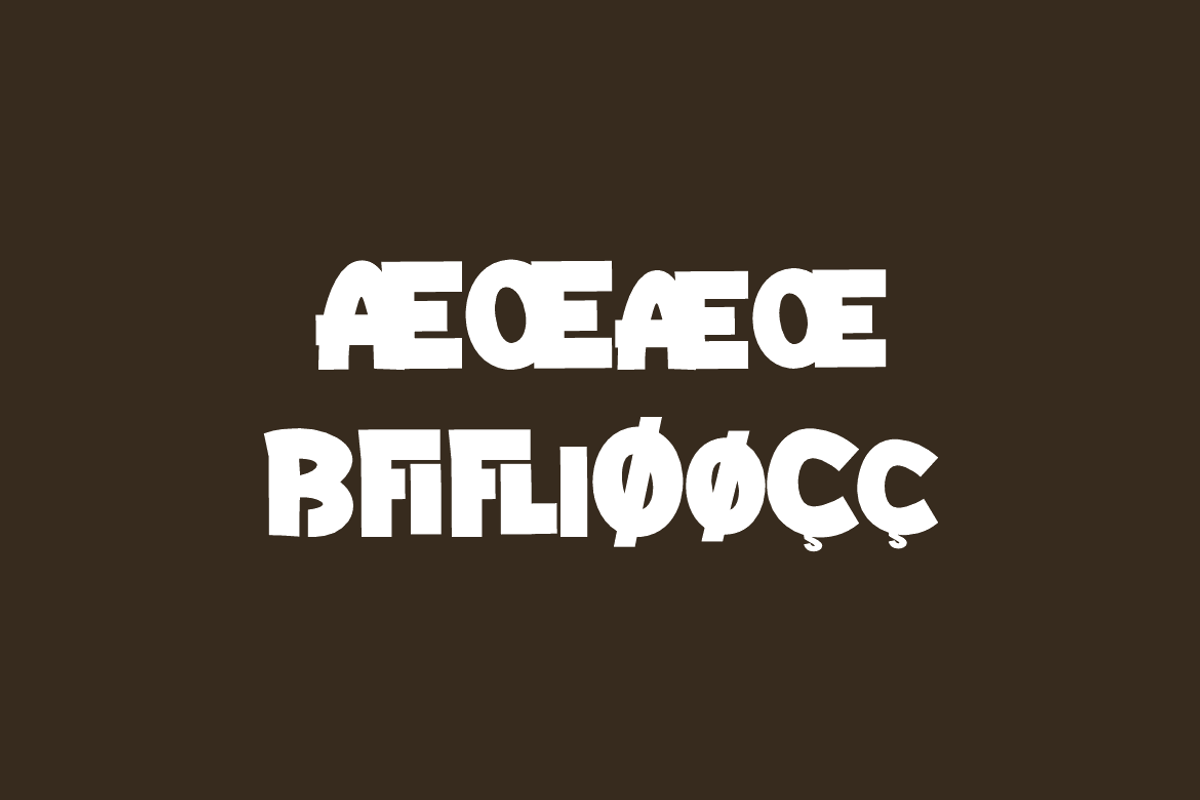 Cheko Khol - Coffee Shop Font, a Sans Serif Font by QR Design Studio (Photo 11 of 12)