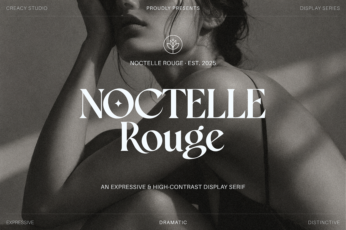 Noctelle Rouge - Display Serif Font, a Serif Font by Creacy Studio (Photo 1 of 10)