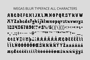 Wegas Blur, a Sans Serif Font by Craft Supply Co. (Thumbnail 8 of 8)