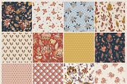 COTTAGECORE FOLK PATTERN COLLECTION, a Pattern Graphic by Sonulkaster (Thumbnail 4 of 11)