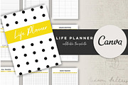Printable Life Planner Template, a Stationery Template by Design House (Thumbnail 1 of 9)