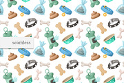 Dog items clipart + patterns, a Food Illustration by TheCuteShop (Thumbnail 5 of 5)