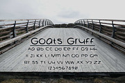 Goats Gruff, a Sans Serif Font by Treich Design (Thumbnail 1 of 3)