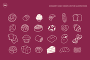 Bakery Hand Drawn Illustration, an Object Graphic by SLAB! Design (Thumbnail 2 of 4)