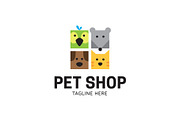 Pet Shop Animal Logo, a Branding & Logo Template by Falcon eye (Thumbnail 1 of 3)