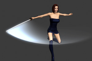 3DFoin - Female Ninja