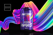 Abstract Liquid Waves, an Object Illustration by Mockups & Illustrations (Thumbnail 4 of 12)