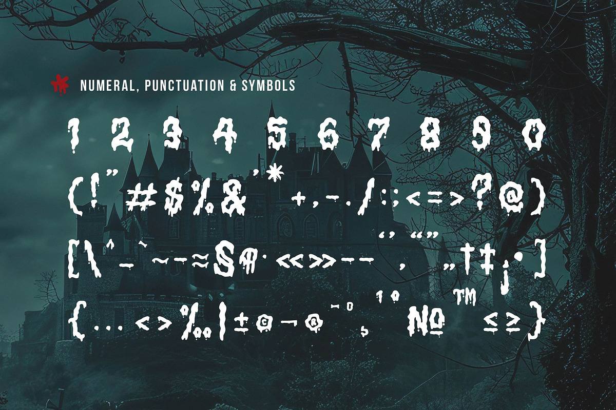 Nocturnus Sigil | Horror Font, a Font by Denustudios (Photo 11 of 14)