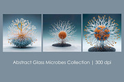 Abstract Glass Microbes Collection, an Object Illustration by StockVerse Creative (Thumbnail 1 of 4)
