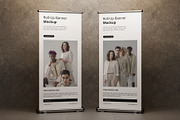 Realistic Roll Up Banner Mockup PSD, an Advertising Mockup by MA-KING_ART (Thumbnail 3 of 5)