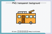 Recreational Vehicle Icons Set, an Icon by Designfour (Thumbnail 5 of 5)