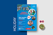 Travel Flyer Template, a Flyer Template by Ultimate Template Shop (Thumbnail 1 of 6)
