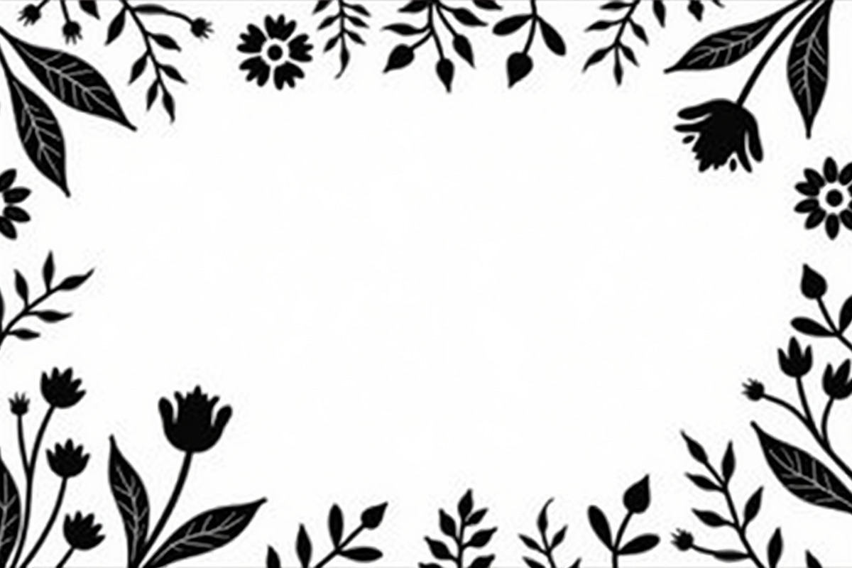 Hand Drawn Floral Border Set, an Illustration by BIPLOB EXPERT (Photo 10 of 10)