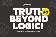 Masty - Unique Bold Sans Serif Font, a Sans Serif Font by Afkari Studio (Thumbnail 10 of 14)