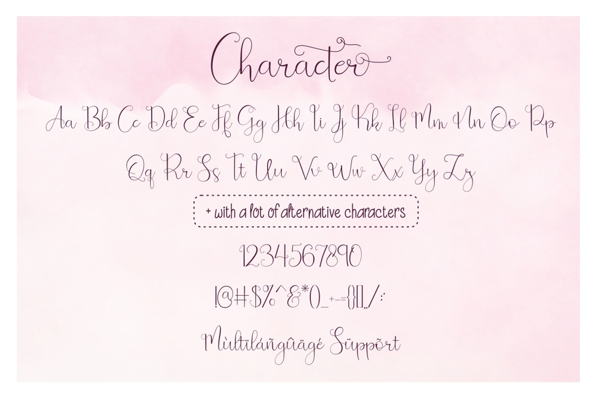 Beauty and Love - Font Duo + Extra, a Script Font by PutraCetol Studio (Photo 11 of 12)