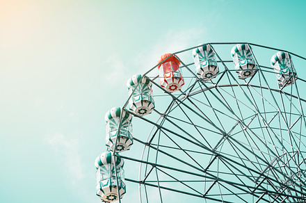 Ferris wheel stock photo containing abstract and anniversary, an Arts & Entertainment Photo by totojang1977
