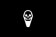 Skull Coffin Icon Vector, a Seasonal Illustration by Vectorium Studio (Thumbnail 2 of 4)