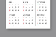2026 Wall Calendar Template, a Stationery Template by ContestDesign (Thumbnail 3 of 3)