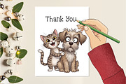 Quirky Dogs & Cats Sublimation, an Illustration by Creative Art (Thumbnail 5 of 8)
