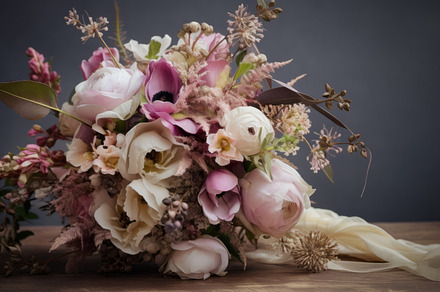Wedding flowers, bridal bouquet closeup, a Holiday Photo by Natalia Klenova's Shop