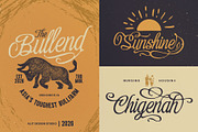 Eleven Hockey Typeface, a Script Font by alit design (Thumbnail 13 of 20)