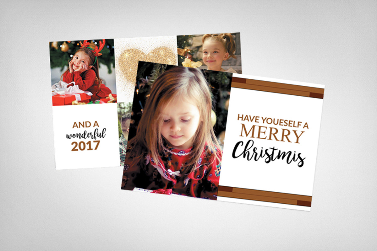 Merry Christmas Card Template, a Card Template by graphicforest (Photo 2 of 3)