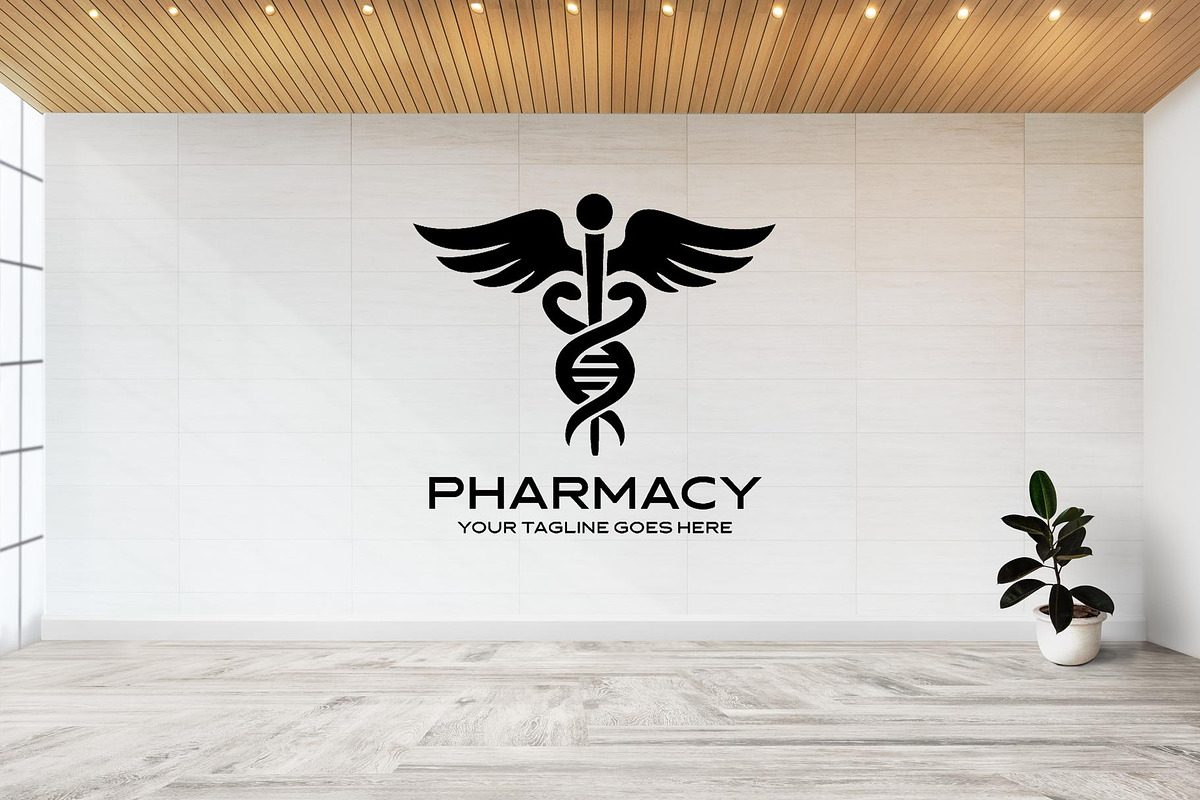 Modern Pharmacy Logo Design, a Branding & Logo Template by YUDesignStore (Photo 6 of 9)