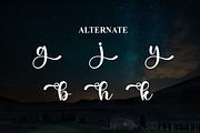 Night | Script Font, a Handwritten Font by Scratchones (Thumbnail 8 of 9)