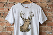 Deer PNG, Majestic Buck Clipart for, an Illustration by SharpMarketplace (Thumbnail 4 of 4)
