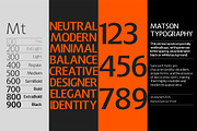 Matson Sans Serif, a Sans Serif Font by josstype (Thumbnail 2 of 10)