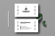 Clean Business Card Design, a Stationery Template by MightyDesign (Thumbnail 1 of 6)