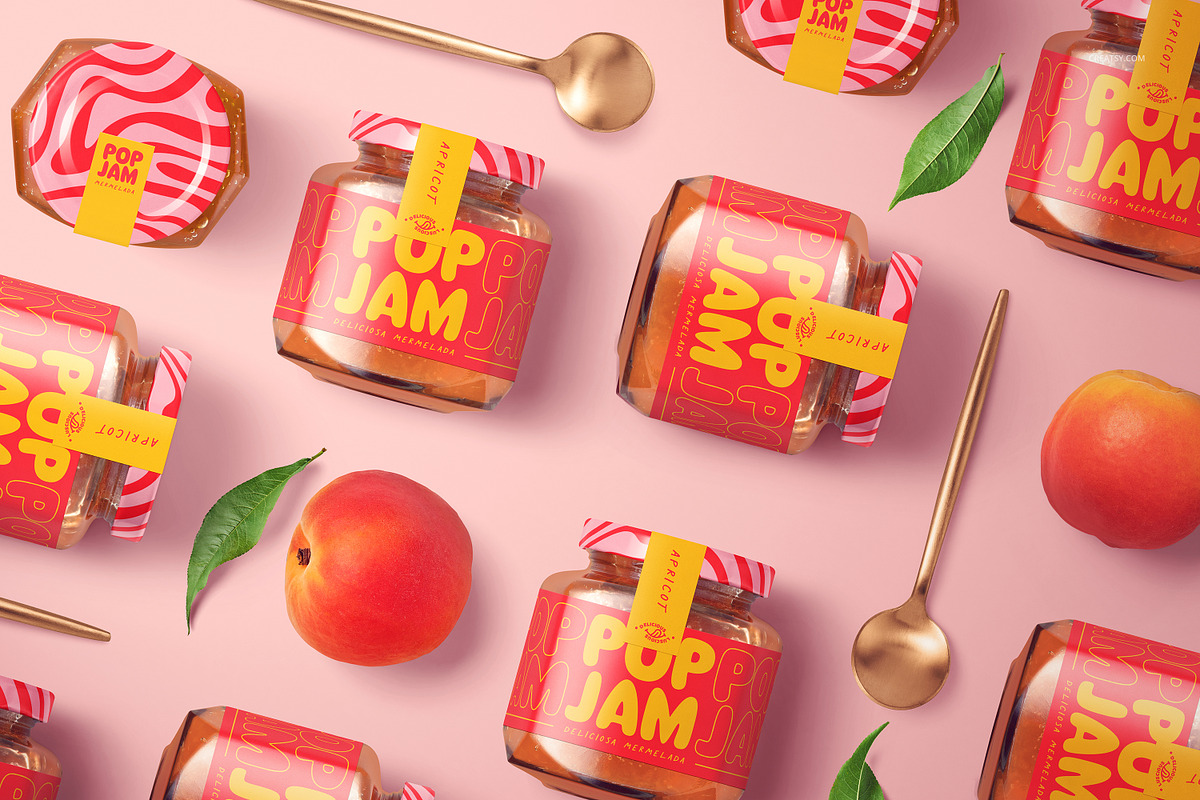 Jam Jar Mockup Bundle, a Cups & Container Mockup by creatsy5 (Photo 10 of 65)