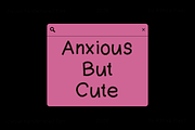 anxious thoughts font, a Sans Serif Font by Ashiya Pixel (Thumbnail 6 of 9)