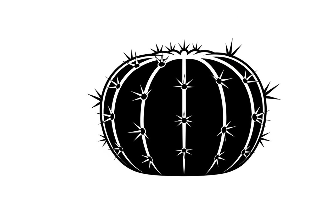 collection of desert cactus silhouet, an Illustration by Amazin_art (Photo 33 of 33)