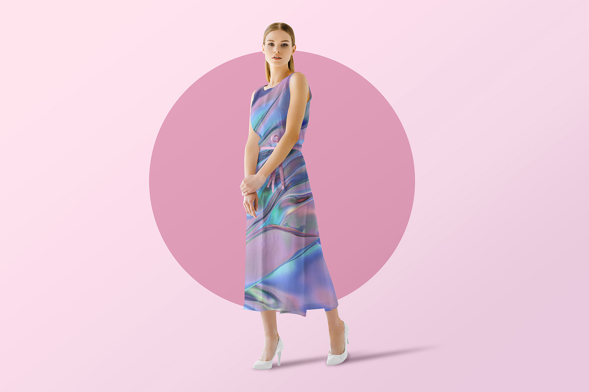 Women’s Summer Dress Mockup, an Apparel Mockup by PSD Market (Photo 6 of 7)