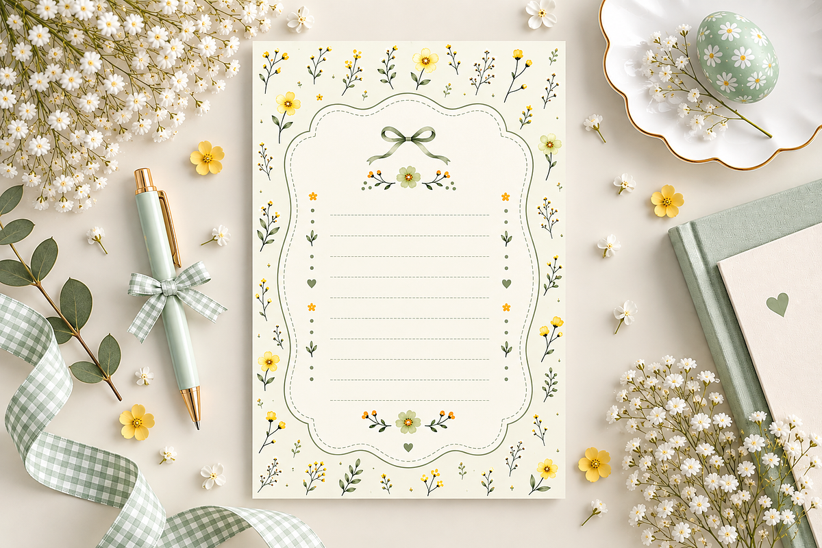 Cute Stationery Paper, a Background Graphic by by creative paper (Photo 13 of 14)