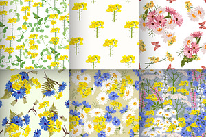 Wildflowers - Pattern Set