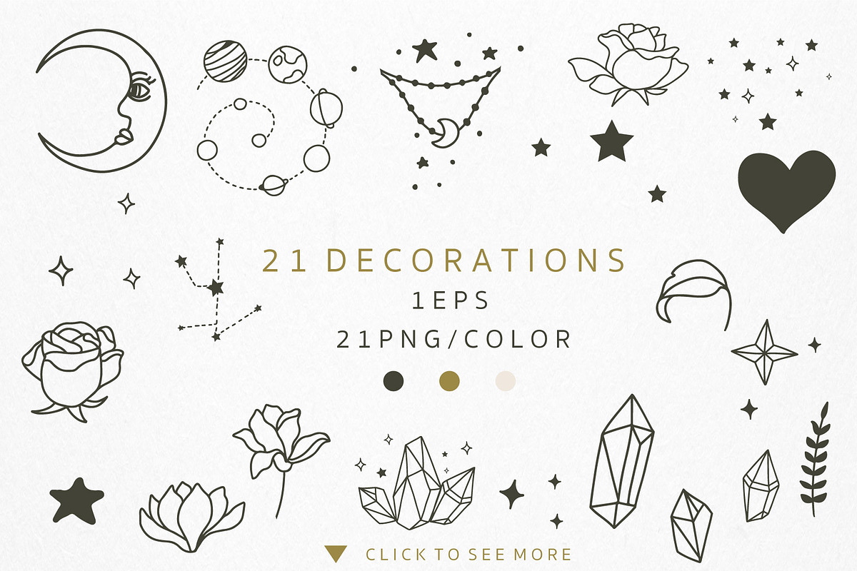 Hand occult logo template 1#, a Branding & Logo Template by Piixypeach (Photo 4 of 9)
